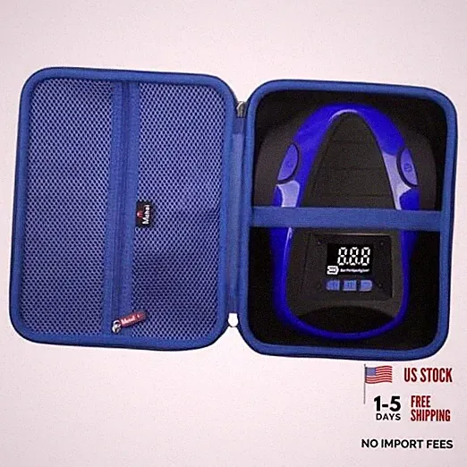 Hard Carrying Case Suitable for TEROMAS Tire Inflator Air Compressor, Blue