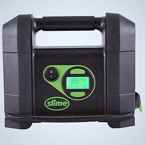 Portable Car Air Compressor, Rugged, Inflate Right Automatic Shut Off, with Digi